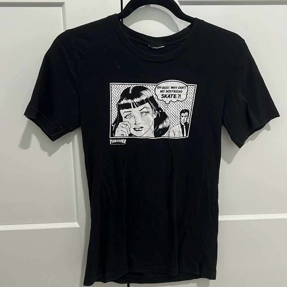 why doesn’t my boyfriend skate!!! thrasher shirt size small